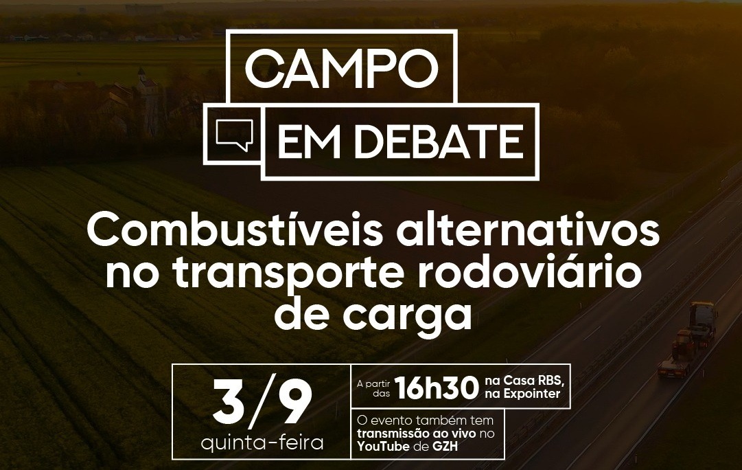 FETRANSUL promove debate sobre combustíveis alternativos para o transporte de cargas durante a Expointer